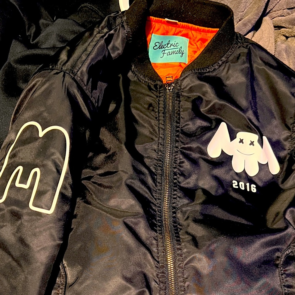 ELECTRIC FAMILY X MARSHMELLO LIMITED EDITION BOMBER “MELLO GANG” JACKET CIRCA 16